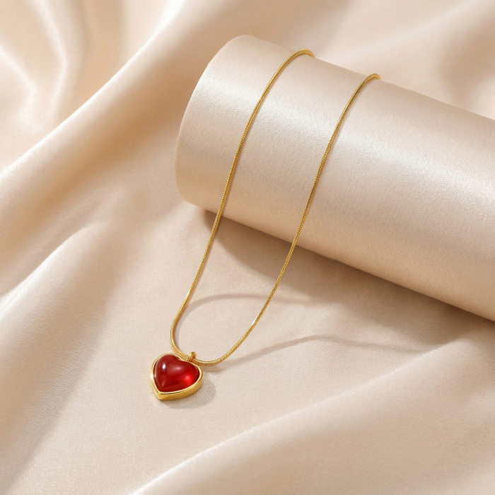 Wholesale Stainless Steel Heart Necklace