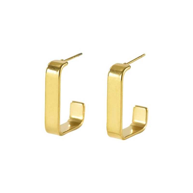 Wholesale Premium Stainless Steel C-Shaped Earring