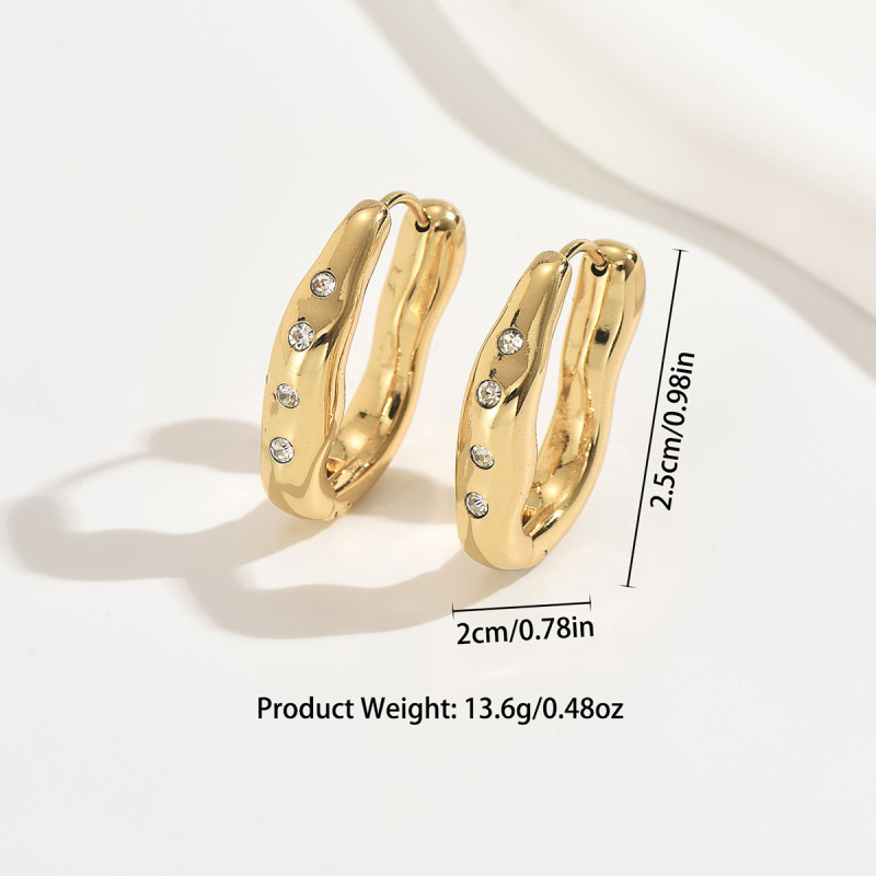 Wholesale Premium Stainless Steel Modern Hoops