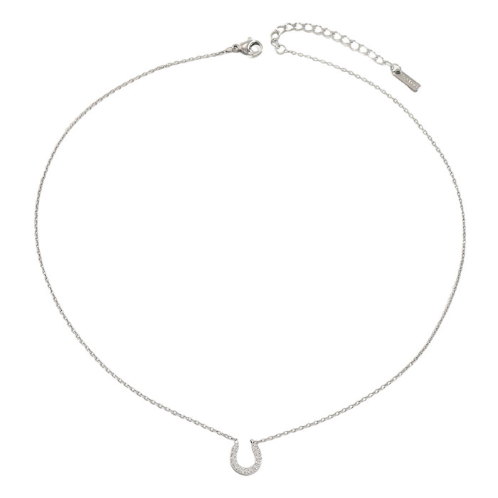 Wholesale Stainless Steel Horseshoe Necklaces