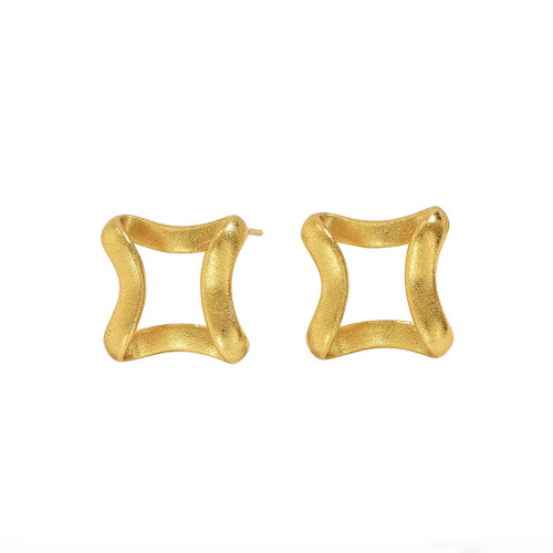 Wholesale Stainless Steel Matte Square Studs