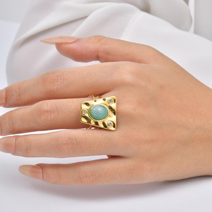 Wholesale Premium Stainless Steel Statement Ring