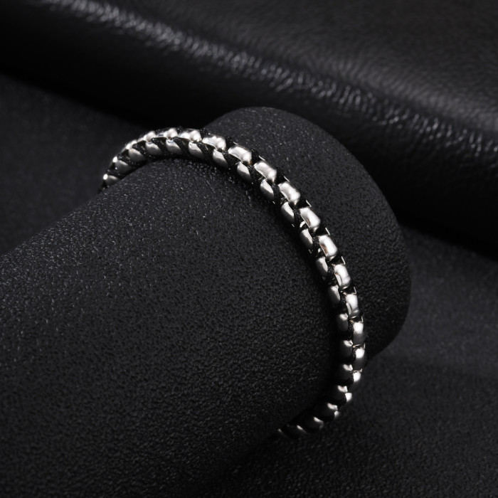 Wholesale Stainless Steel Chain-Weave Bracelet