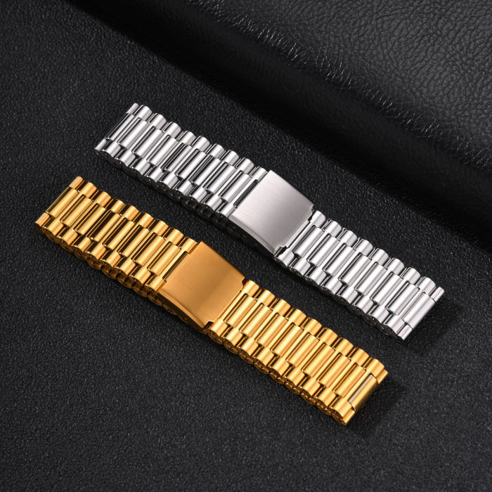 Wholesale Stainless Steel President Watch Band Link Bracelet