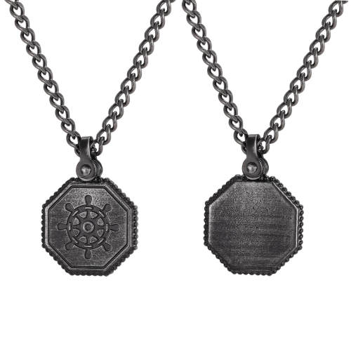 Wholesale Stainless Steel Ship Wheel Pendant