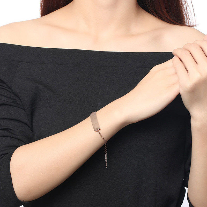 Wholesale Stainless Steel Womens Blank Bracelets