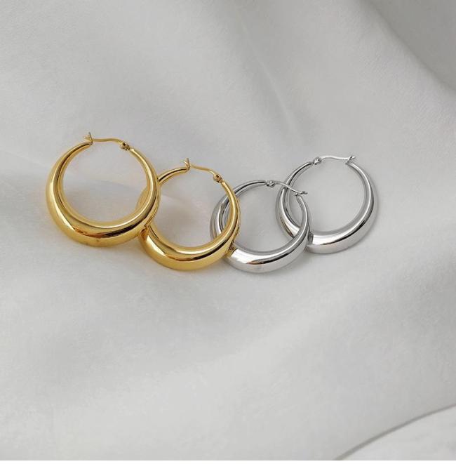 Wholesale Stainless Steel Hoop Earrings Accessorize