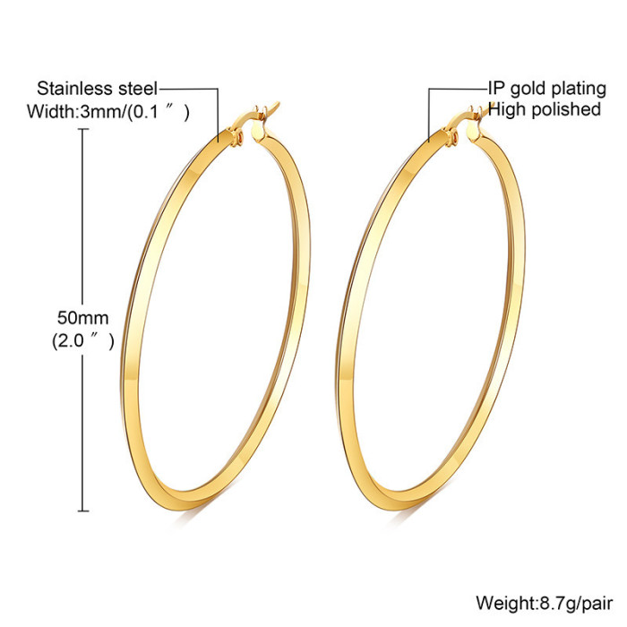 Wholesale Stainless Steel Round Earring Blanks