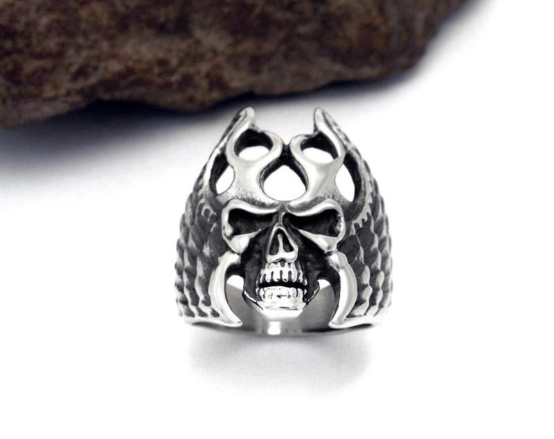 Wholesale Stainless Steel Skull Rings