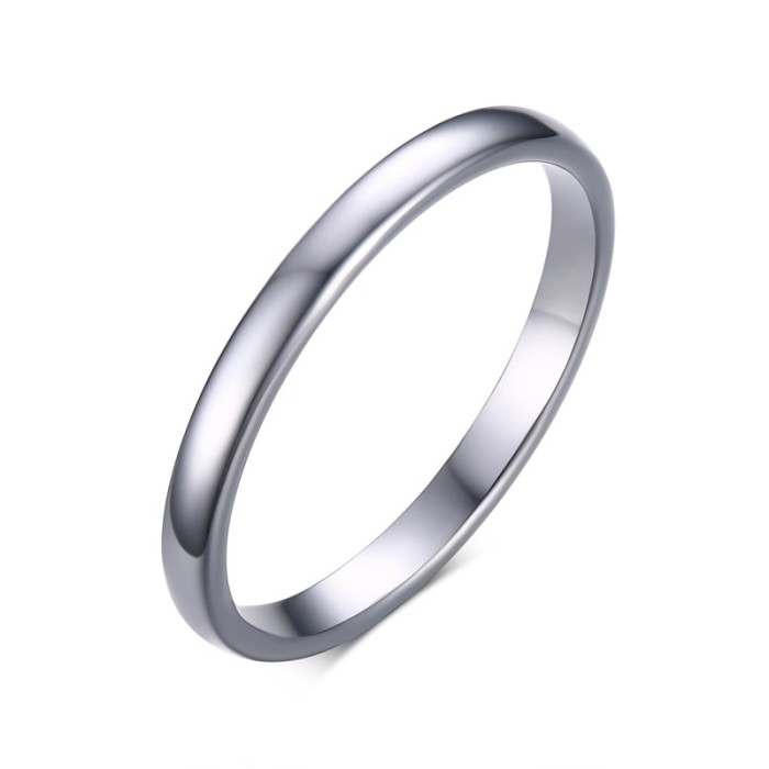 Wholesale 2mm Tungsten Ring Blanks