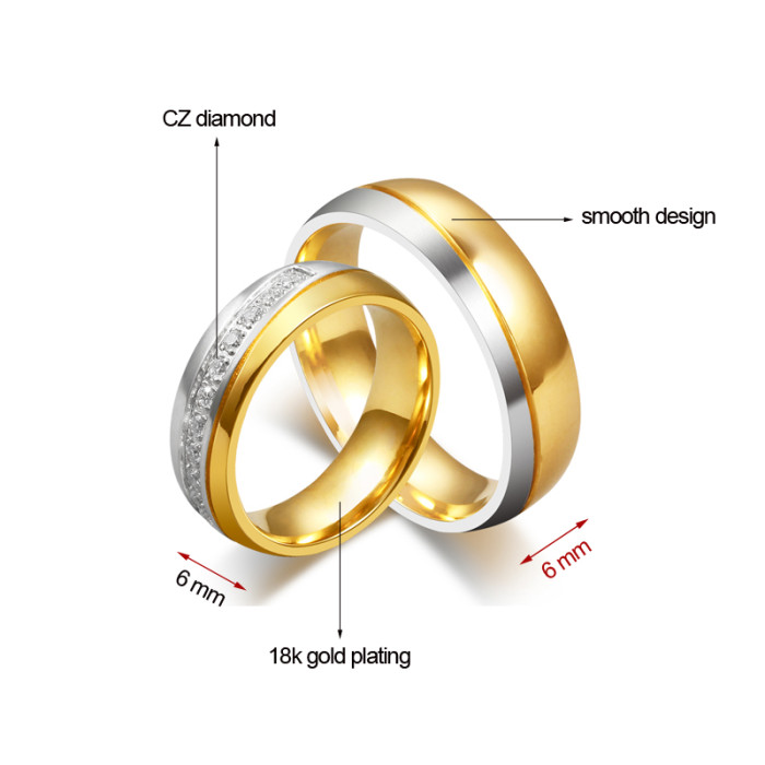 Wholesale Stainless Steel Antique Engagement Rings