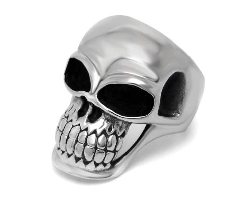 Wholesale Stainless Steel Men Skull Ring