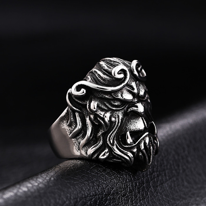 Wholesale Stainless Steel Sun Wukong Ring
