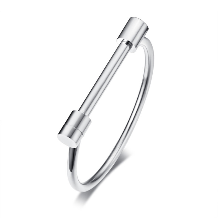 Wholesale Stainless Steel D Shape Bangle