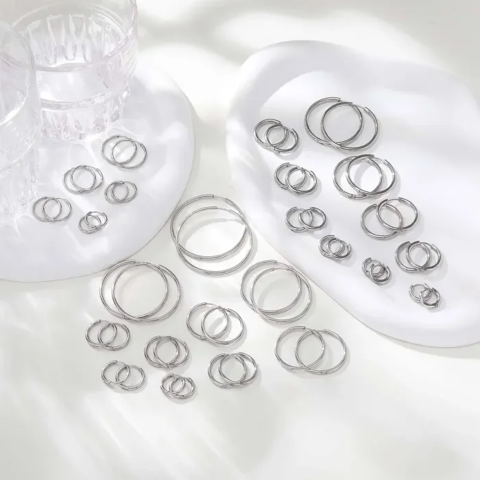 Wholesale Stainless Steel Hoop Earrings for Women
