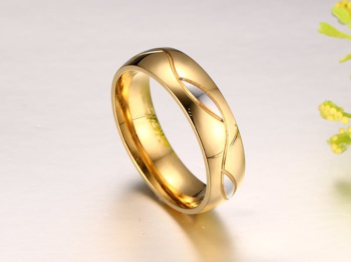 Wholesale Stainless Steel Women and Men Wedding Rings