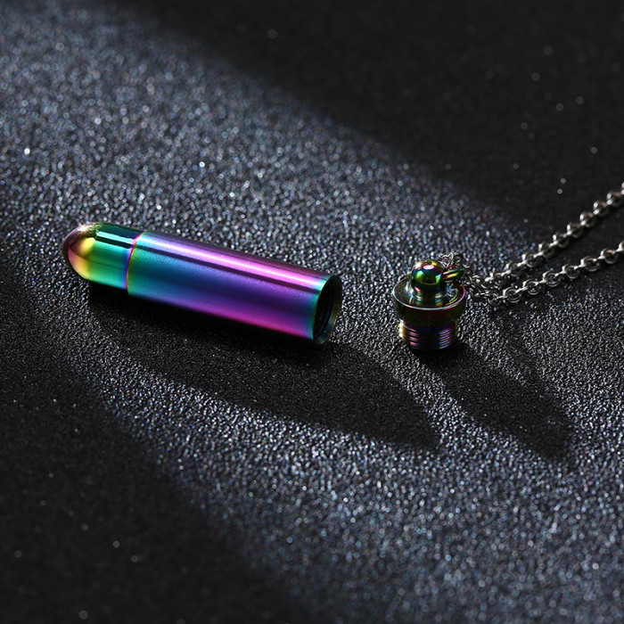 Wholesale Stainless Steel Fashion Cremation Jewelry Bullet