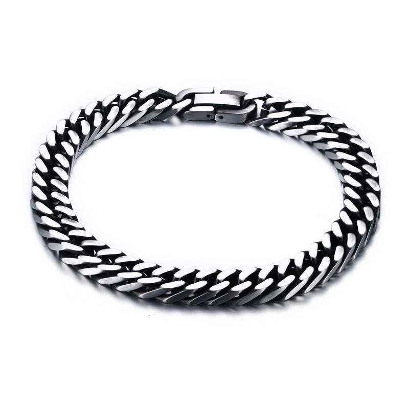 Wholesale Stainless Steel Mens Ancient Grey Bracelets