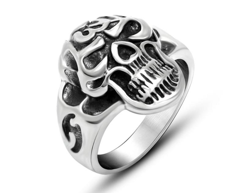 Wholesale Stainless Steel Female Skull Rings