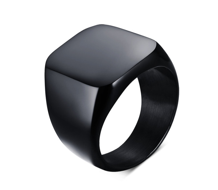 Wholesale Stainless Steel Classic Engravable Signet Ring