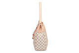 GOWELL Checkered Ladies PU Travel Fashion Simple Tote Bag Shoulder Bag Crossbody Bag