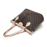 GOWELL Checkered Top Brand Luxury Women Handbags Large Capacity Shopping Tote Bags Fashion Famous Design Travel Handle Bags Big Shoulder Totes For Lady
