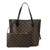 GOWELL Checkered Women Top Famous Designer Leather Handbags Luxury Shoulder Bags Classic Tote For Lady Large Capacity Shopping Travel Handle Totes Bags