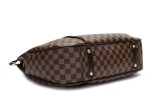 GOWELL Checkered Ladies PU Travel Fashion Simple Tote Bag Shoulder Bag Crossbody Bag