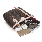 GOWELL Checkered Top Brand Luxury Women Handbags Large Capacity Shopping Tote Bags Fashion Famous Design Travel Handle Bags Big Shoulder Totes For Lady