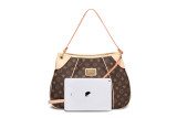 GOWELL Checkered Ladies PU Travel Fashion Simple Tote Bag Shoulder Bag Crossbody Bag