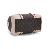 GOWELL Top Brand Duffles Fashion Luggage Bag Women Luxury Famous Designer Travel Bags PU Leather Handbags For Lady
