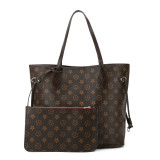 GOWELL Checkered Women Top Famous Designer Leather Handbags Luxury Shoulder Bags Classic Tote For Lady Large Capacity Shopping Travel Handle Totes Bags