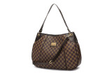 GOWELL Checkered Ladies PU Travel Fashion Simple Tote Bag Shoulder Bag Crossbody Bag