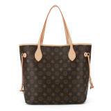 GOWELL Checkered Women Top Famous Designer Leather Handbags Luxury Shoulder Bags Classic Tote For Lady Large Capacity Shopping Travel Handle Totes Bags