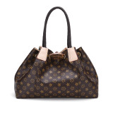 GOWELL Checkered Women PU Totes Designers Luxury Handbags Women Shoulder Bags Female Top-handle Bags Fashion Handbags