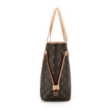 GOWELL Checkered Women Top Famous Designer Leather Handbags Luxury Shoulder Bags Classic Tote For Lady Large Capacity Shopping Travel Handle Totes Bags