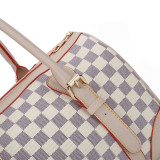 GOWELL Top Brand Duffles Fashion Luggage Bag Women Luxury Famous Designer Travel Bags PU Leather Handbags For Lady