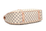 GOWELL Checkered Ladies PU Travel Fashion Simple Tote Bag Shoulder Bag Crossbody Bag