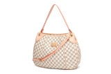 GOWELL Checkered Ladies PU Travel Fashion Simple Tote Bag Shoulder Bag Crossbody Bag