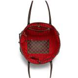 GOWELL Checkered Women Top Famous Designer Leather Handbags Luxury Shoulder Bags Classic Tote For Lady Large Capacity Shopping Travel Handle Totes Bags