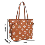 GOWELL New Top Handle Satchel Bags for Women, Shoulder Purses with Wallet, Messenger Tote Bag Shoulder & Crossbody Satchel Fashion Hobo Handbags PU Leather Tote Bag
