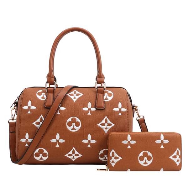 GOWELL Handbag for Women's New Fashion Shoulder Purses Cross Body Bags with Wallet Tote Bag Large Satchel Tote Bag Top Handle