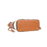GOWELL Checker Handbag for women Plaid Crossbody Fashion Shoulder Bag Purses PU Vegan Leather 3 in-1 Tote Set Hobo Bag Tote Bag Commuter Mothers day gift bags