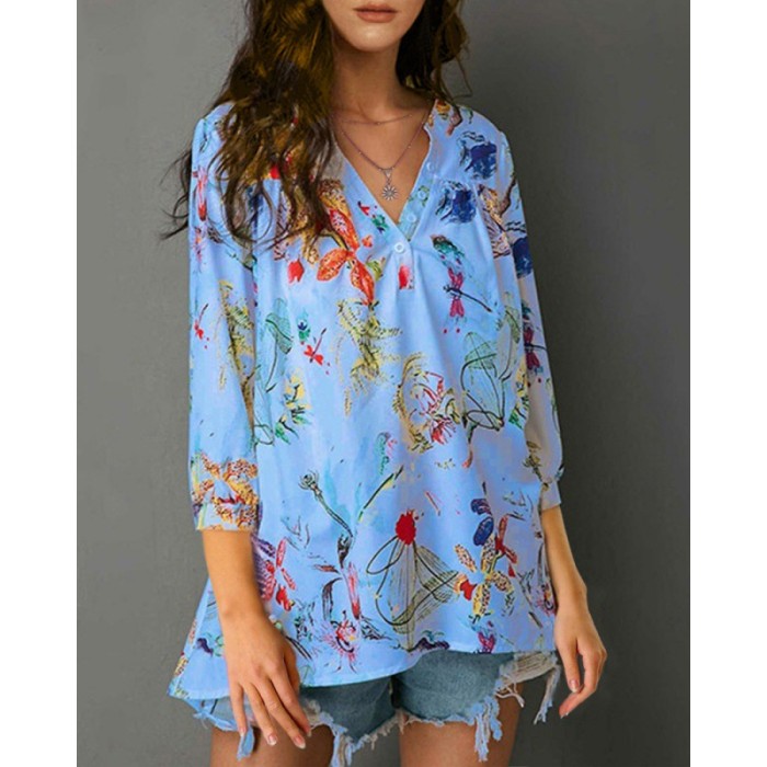 Women printed shirt