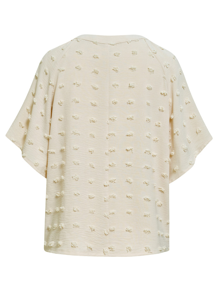 Spring Summer women's clothing Casual style v-neck solid color top