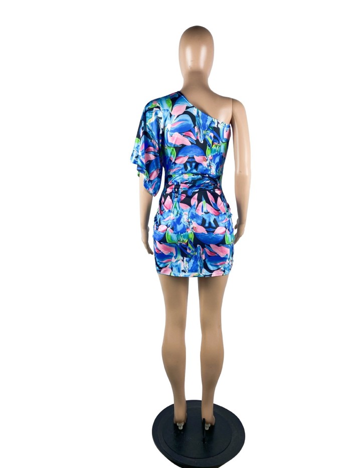 Women's Print Irregular Skirt