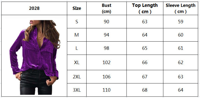 Spring Autumn Pocket Shirt Top Solid Color Chic Long Sleeve Single Breasted Shirt Women