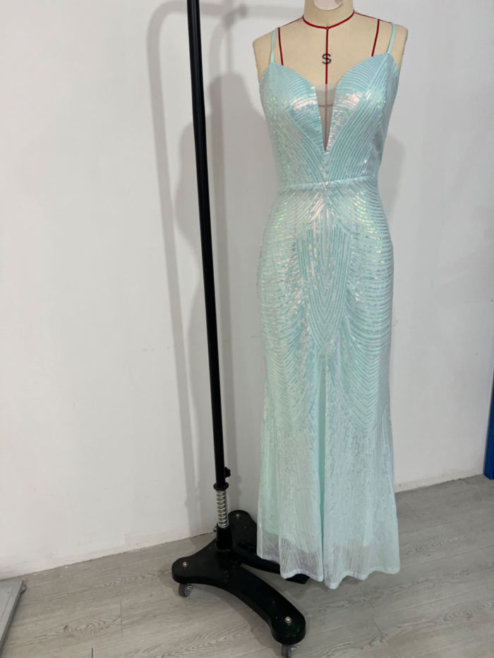 Summer Sequin Women Party Dress Sexy Club Dress