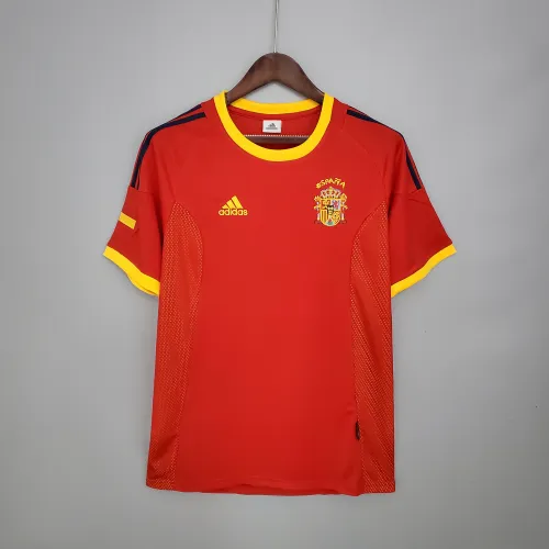 2002 Spain Home Retro Jersey/2002 西班牙主场