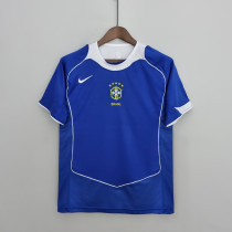 04-06 Brazil Away Retro Jersey/04-06 巴西客场